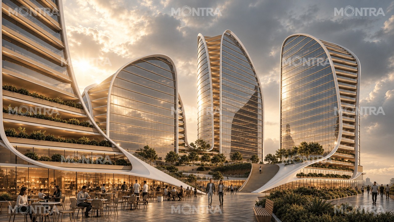 Montra Studio · golden light architecture at Five Dock
